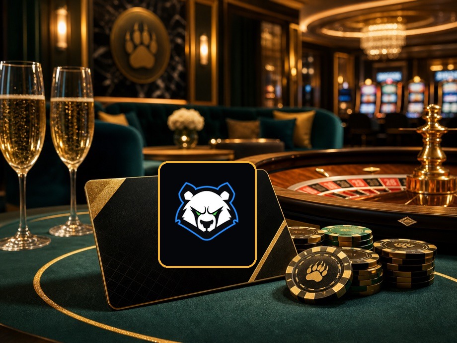VIP-карта Lucky Bear Casino в премиальном казино-зале